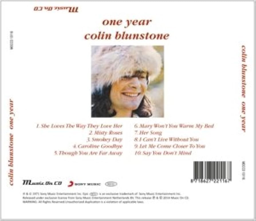 Colin Blunstone「One Year」限定2枚組アナログ ONE YEAR (50TH ANNIVERSARY EDITION) (2LP)/COLIN BLUNSTONE